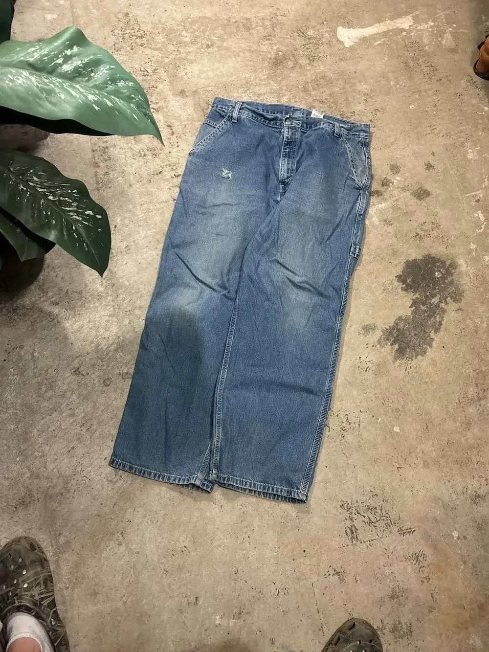 Levi's Carpenter Denim Jeans, Medium Blue Wash, W34 L30